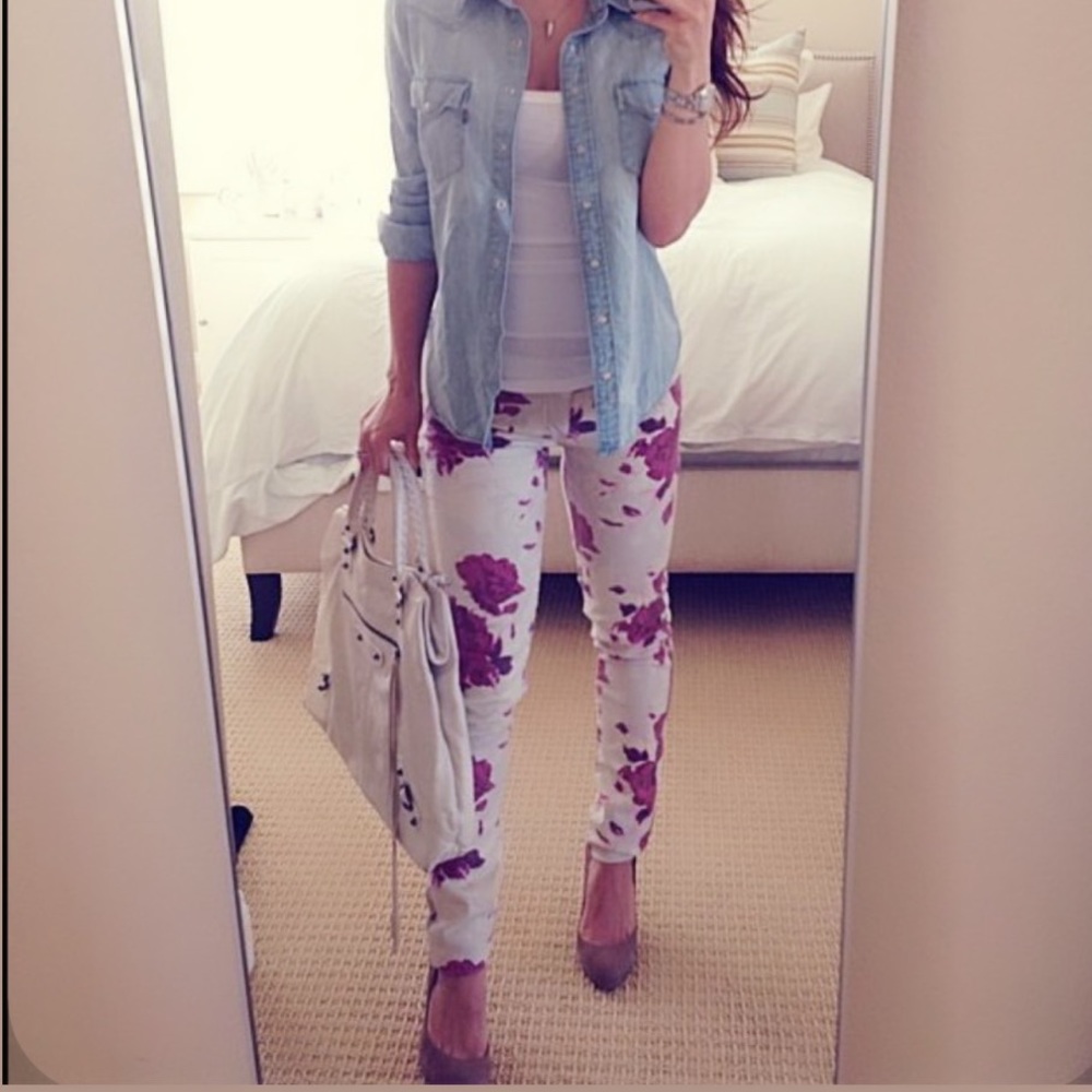 Rose Denim Jeans - amazing fit & lots of compliments!